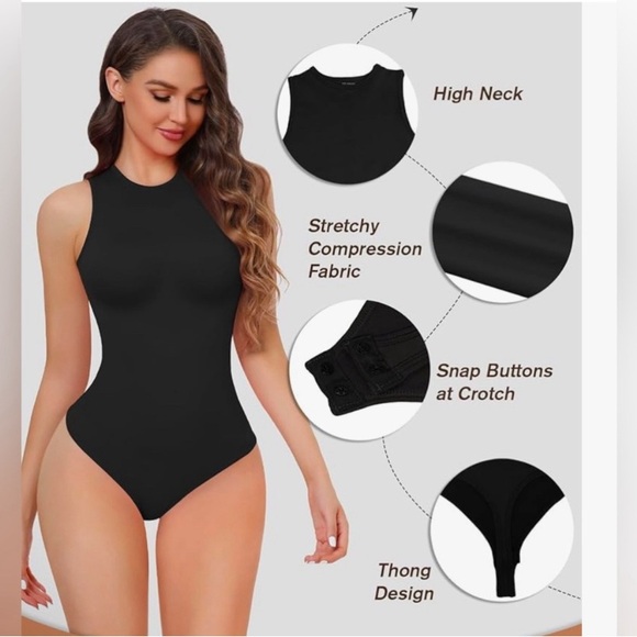 Tummy Control NWOT Bodysuit - Picture 3 of 4